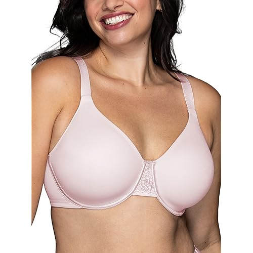 Vanity Fair Women's Beauty Back Smoothing Minimizer Bra, Minimizes Bust Line up to 1.5", Non Padded Cups up to H