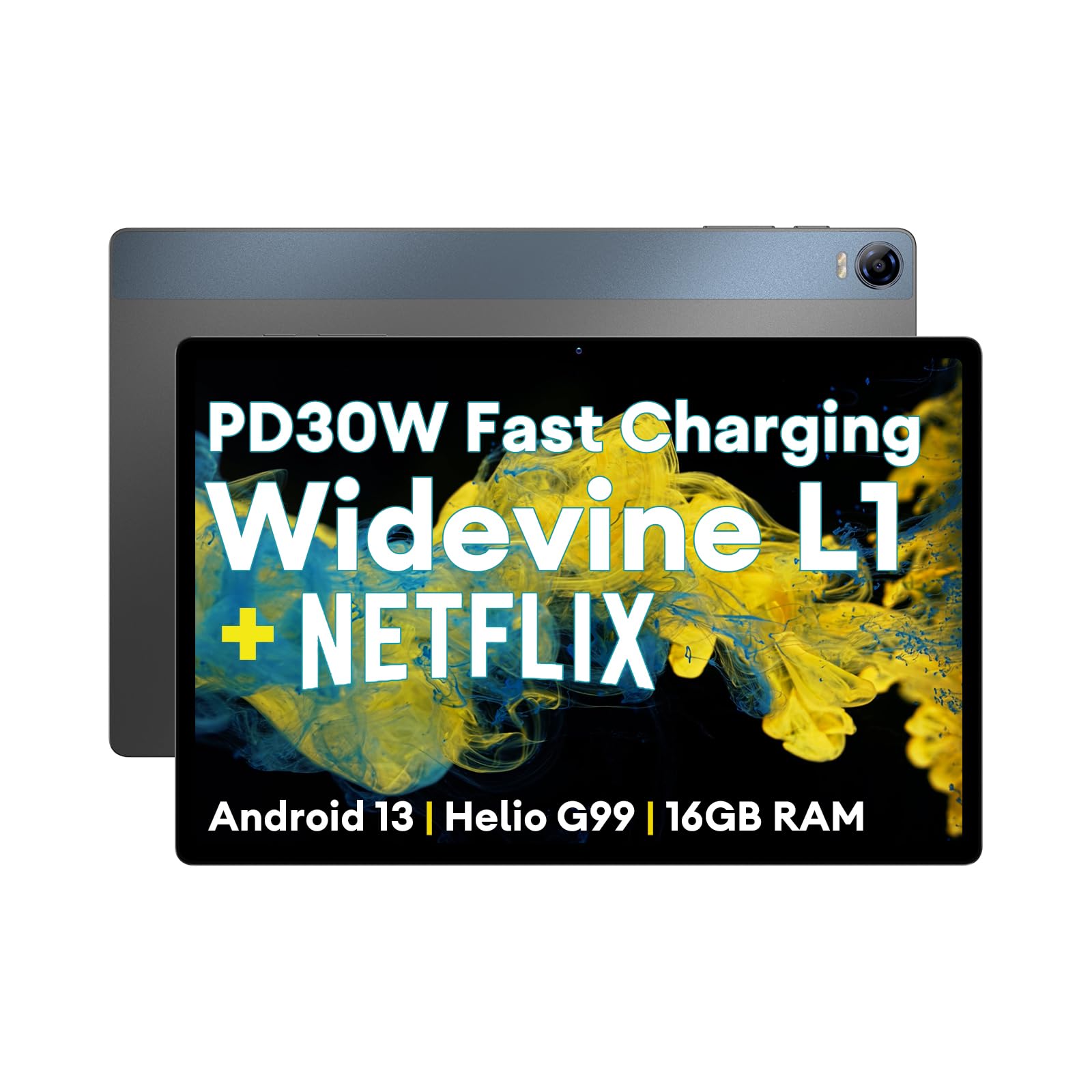 Headwolf HPad5 Tablet 10 Inch Android 13 16GB RAM + 128GB ROM G99