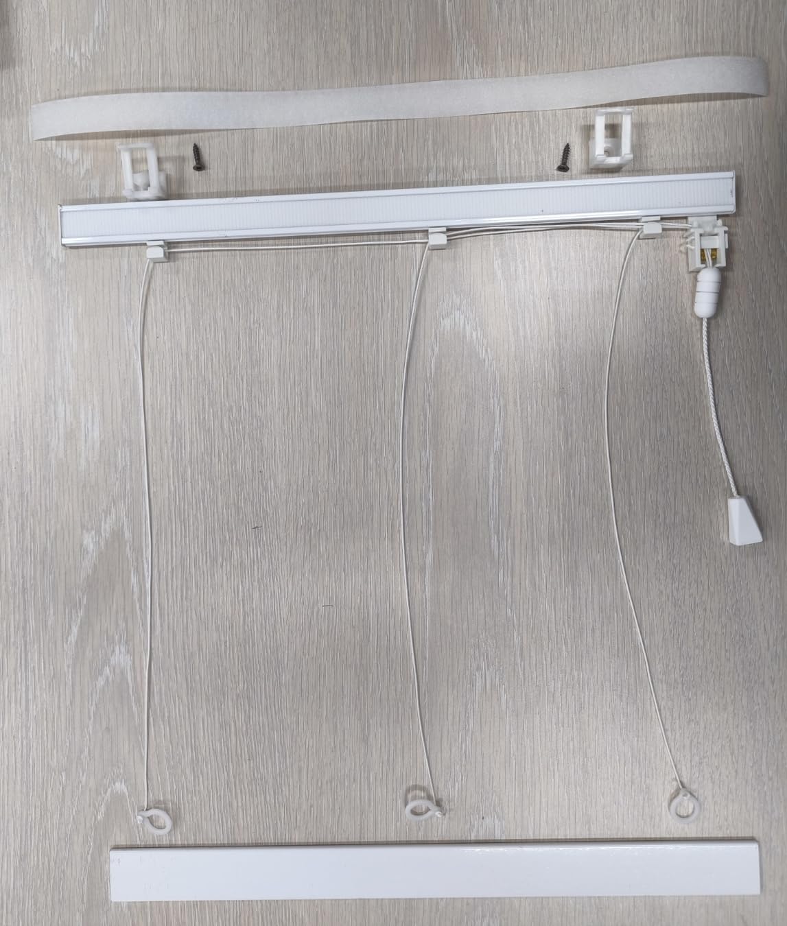 Mécanismes de Stores Bateaux Romains pour fenêtre à Usage Professionnel en Aluminium – Montage sans perçage – Largeur de 35 à 100 cm - E - 55 cm
