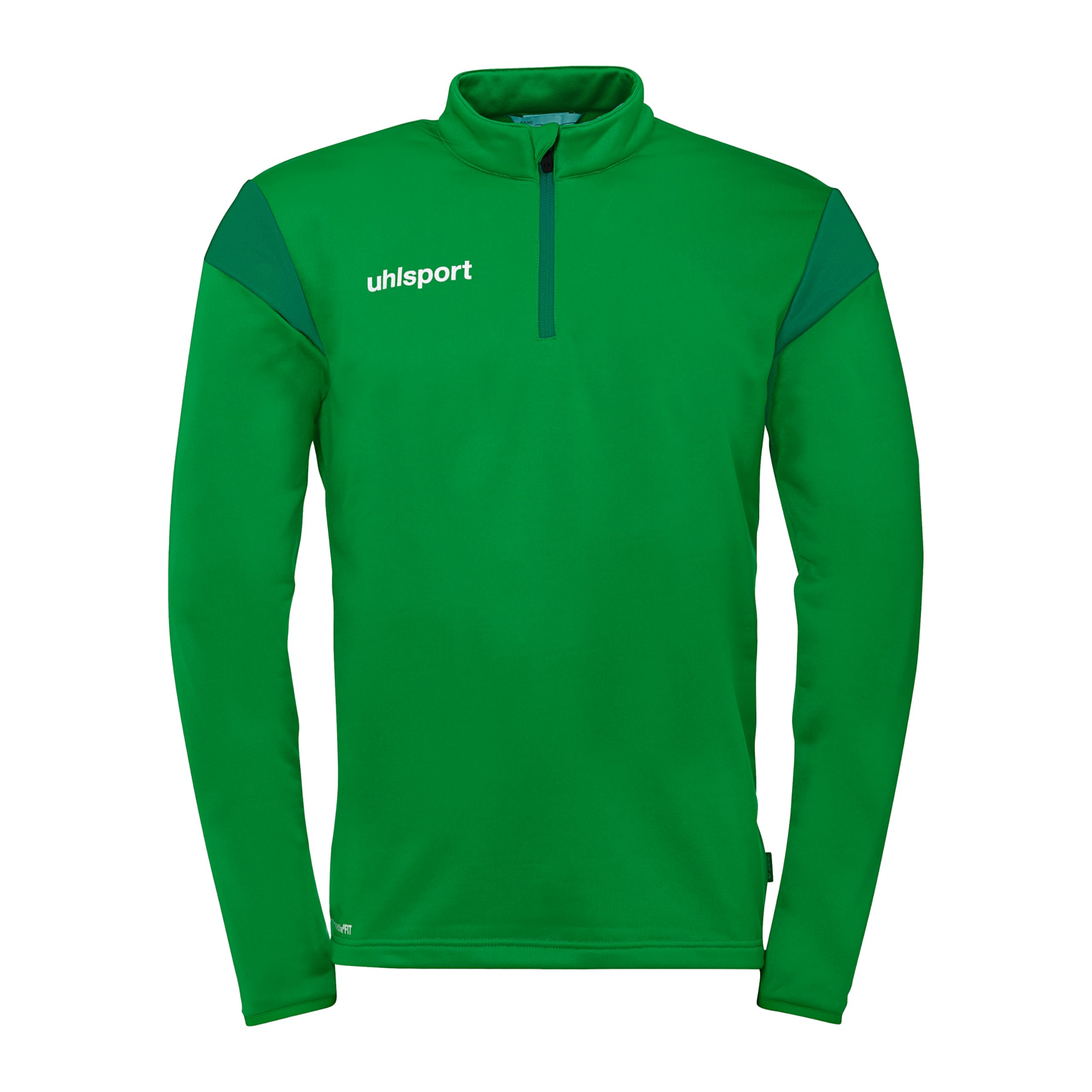 uhlsport Squad 27 1/4 Zip Top, Unisex Pullover Sweater, grün/lagune,