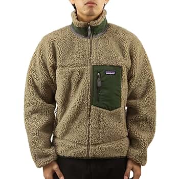 patagonia メンズ Mサイズ ベージュ　ジャンパー パタゴニア Patagonia ジャケット レトロパイルジャケット