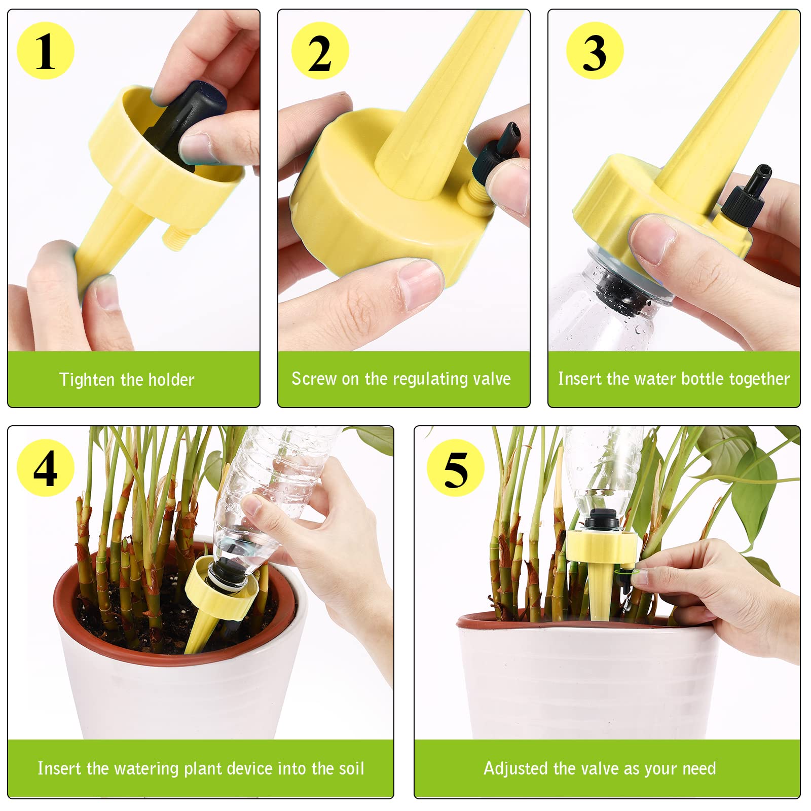 Kit di irrigazione a goccia 20Pcs, sistema di irrigazione automatico per piante da irrigazione per giardino casa interna all'aperto | Leroy Merlin