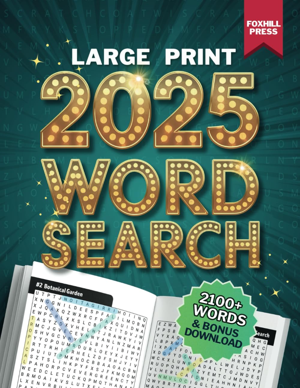 Large Print Word Search Relaxing 100+ Puzzles Word Find