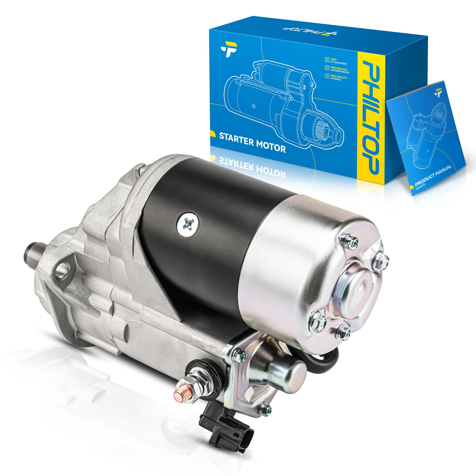 PHILTOP New 17892N Starter Replacement for Dodge 2003-2006 Ram 2500 5.9T