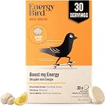 Construisez mon Energy Comprimés effervescents avec Ginseng, L-Theanine, Vitamine B6, Vitamine B12, Tous les jours Energy Supplément de soutien, Comprimés végétaliens dissolvables, Arôme de fruits tropicaux (30 Compte)