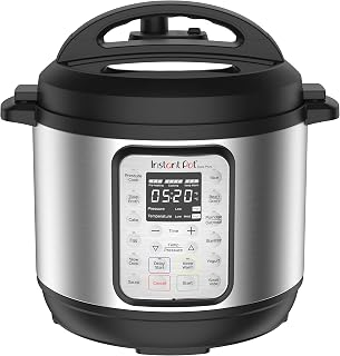 Instant Pot Duo Plus 3 Quart 9-in-1 Electric Pressure Cooker - Compact Multi-Cooker with App & 800 Recipes, Stainless Steel