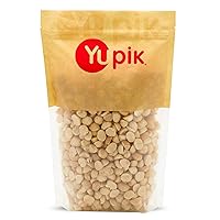 Vista 1 de Yupik Nueces de macadamia, piezas medianas, 2.2 libras (35.2 onzas), sin gluten, kosher, nueces crudas, trozos rotos, sin sal, sin tostar, sin
