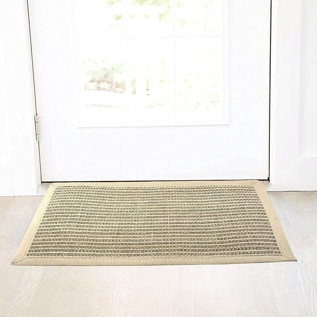 Foto 3 de 6 de FUKUMARU Alfombrilla rascadora para Gatos, 60 x 40 cm, sisal Natural para Gatos