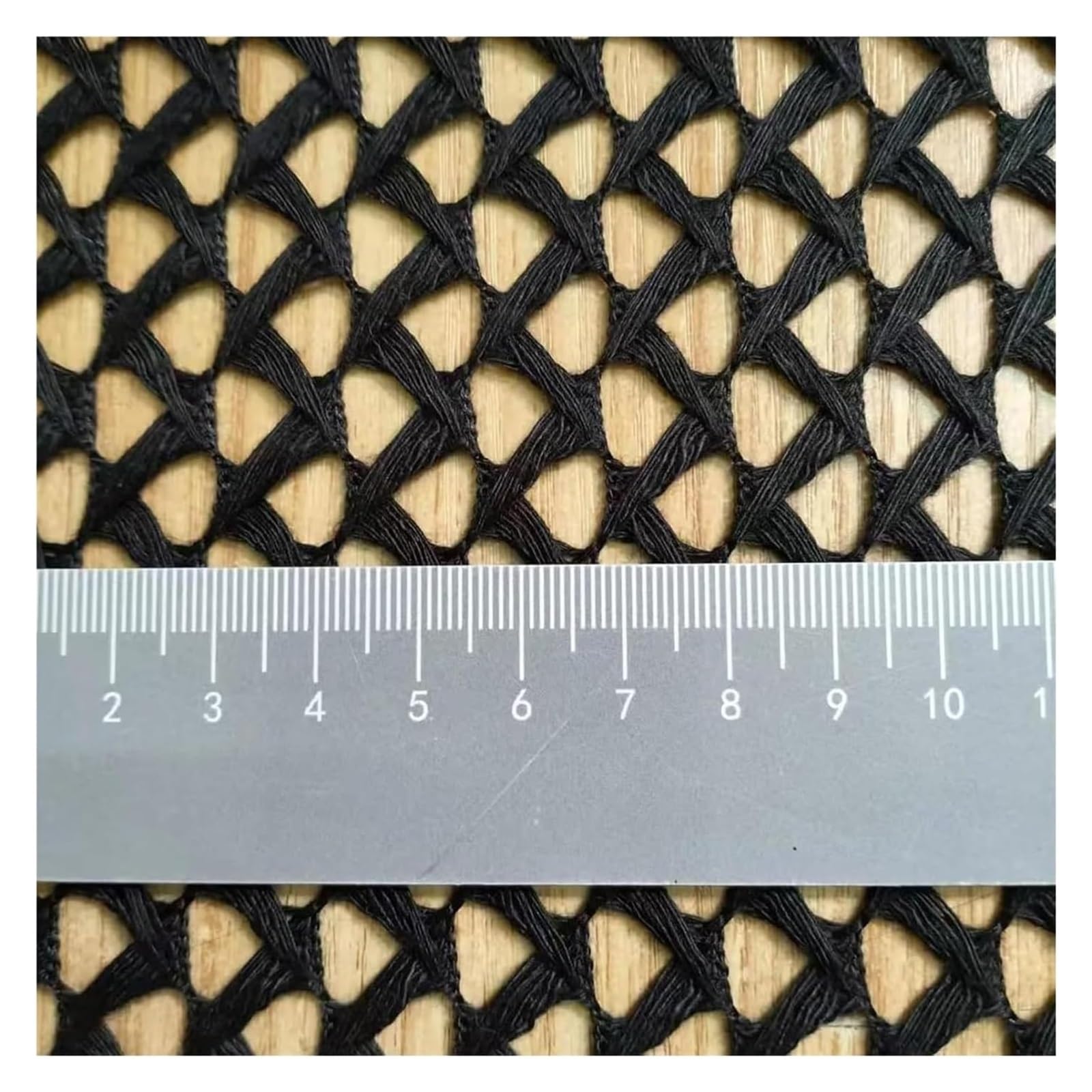 Costura Tela De Malla Poliéster Algodón Multicolor(Schwarz)
