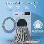 KMUSET Cooling Blanket Twin (60"X80") Breathable Summer Blanket, Dual-Sided Cooling Fabric, Lightweight Mothers Gifts Blankets for Couch or Bed,Cold Blankets for Hot Sleepers, Teens & Adults,Grey