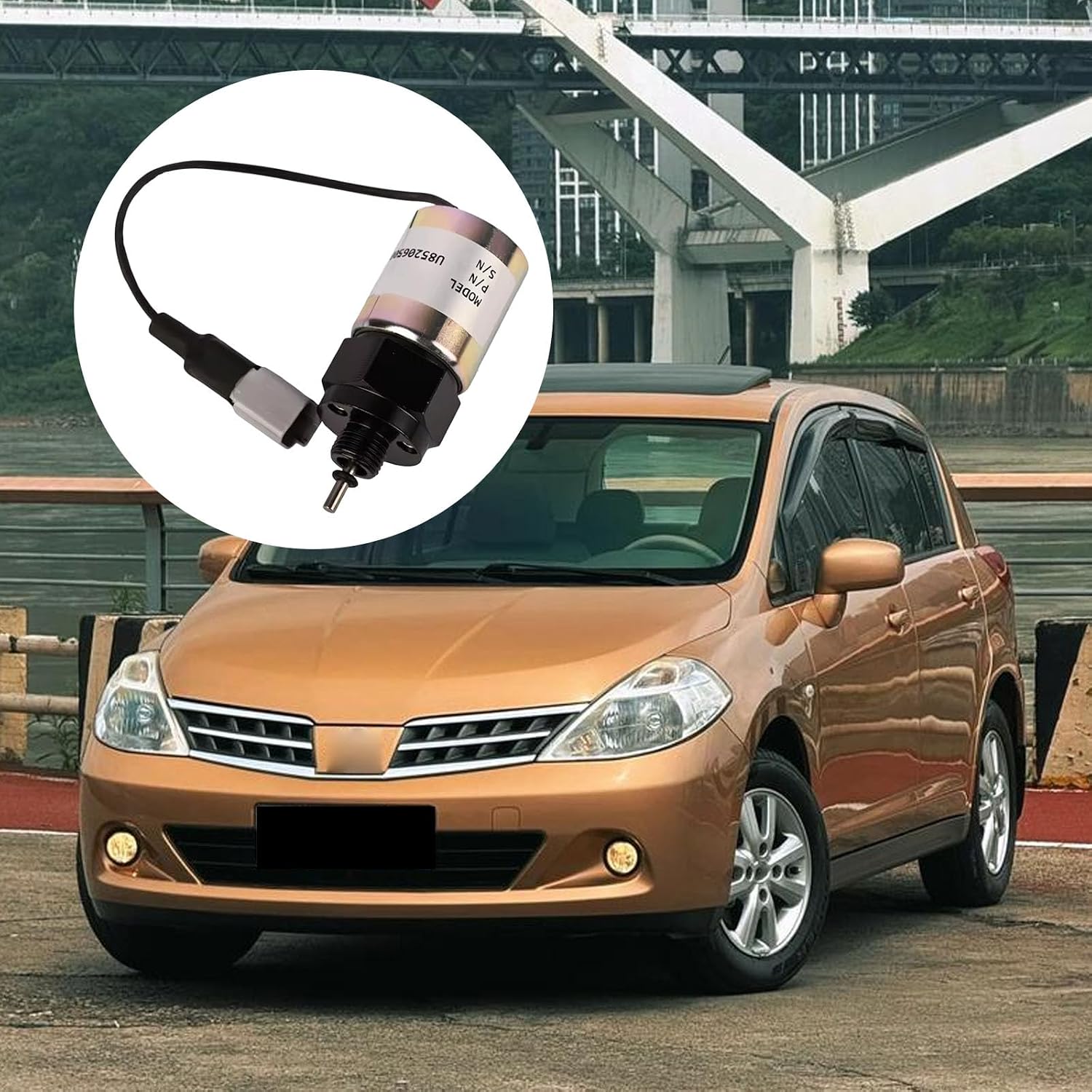 Lasting Accurate Engine Throttle Solenoid Valves for 403D-15 404D-22T 404D-22T 404F-22 U85206500 U85206470 T434682 Industrial Engines Restrict Solenoid