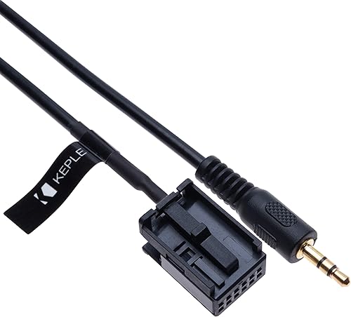 Adaptador de cable de audio de entrada AUX compatible con Opel Vauxhall Agila Astra Antara Corsa Combo Meriva Movano Signum Tigra Vectra Vivaro