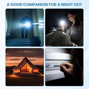 12 PCS Mini Keychain Flashlight Ultra Bright LED Pocket Torch with Key Ring [Energy Class A++]