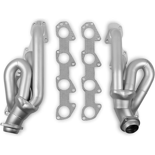 Flowtech 91950-1 Exhaust Header fits Dodge Ram 1500, Silver