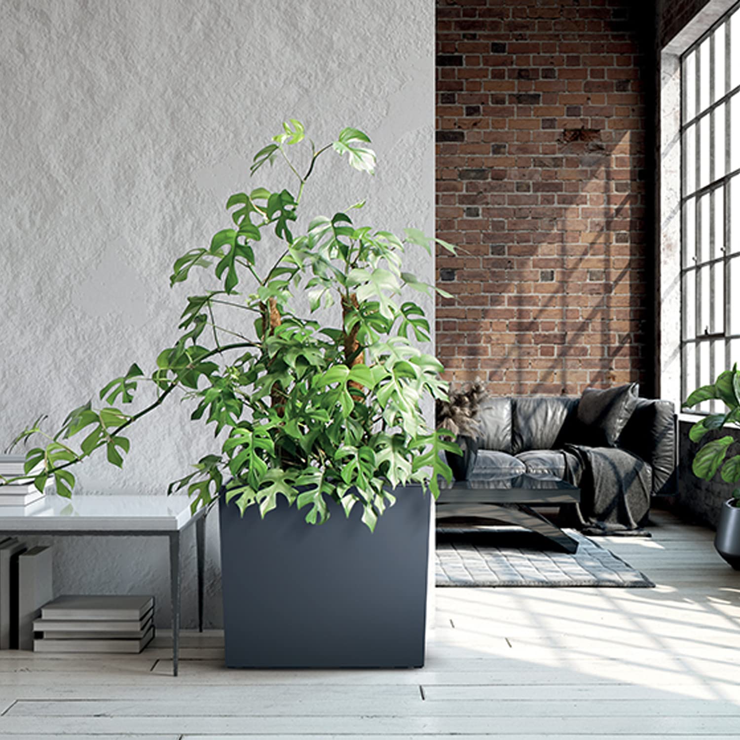 Prosperplast Urbi Case Bloempot, plantenpot met binnenpot voor binnen