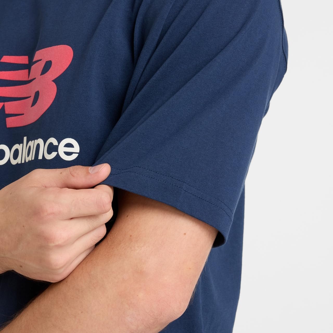 New Balance Athletics Logo Men's T-Shirt - Image 5