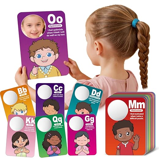 Emotions Learning Flashcards for Kids