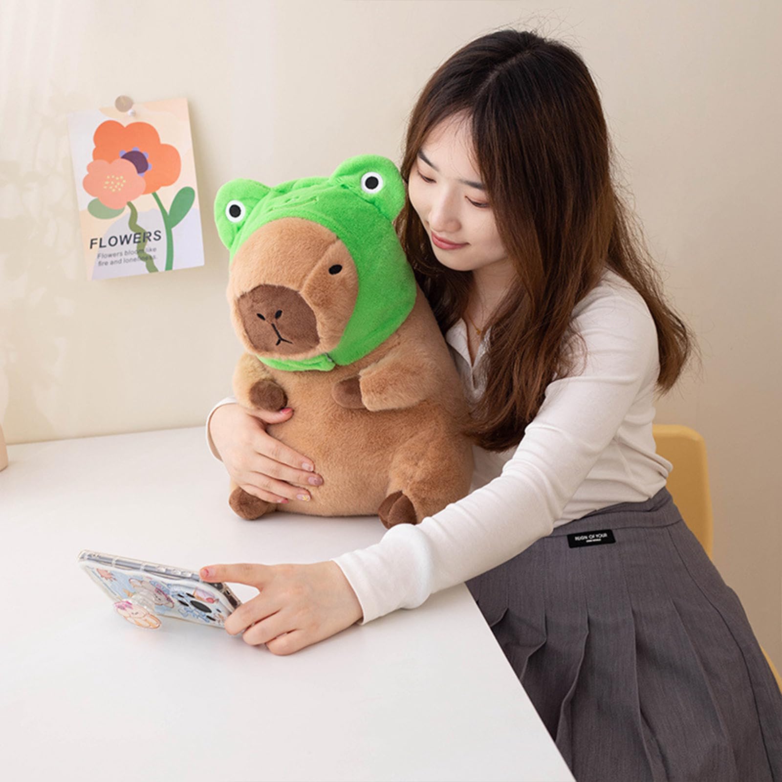 Muff de mano Capybara - Calentador de manos suave capybara suave almohada de peluche para calentar las