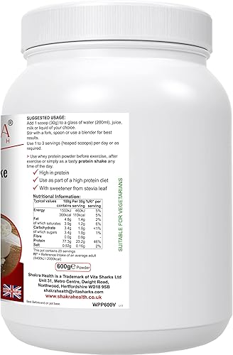 Miniatura 8 de Batido de proteína de suero saludable (vainillla) - Espiritualidad, ciencia y suplementos por Shakra Health