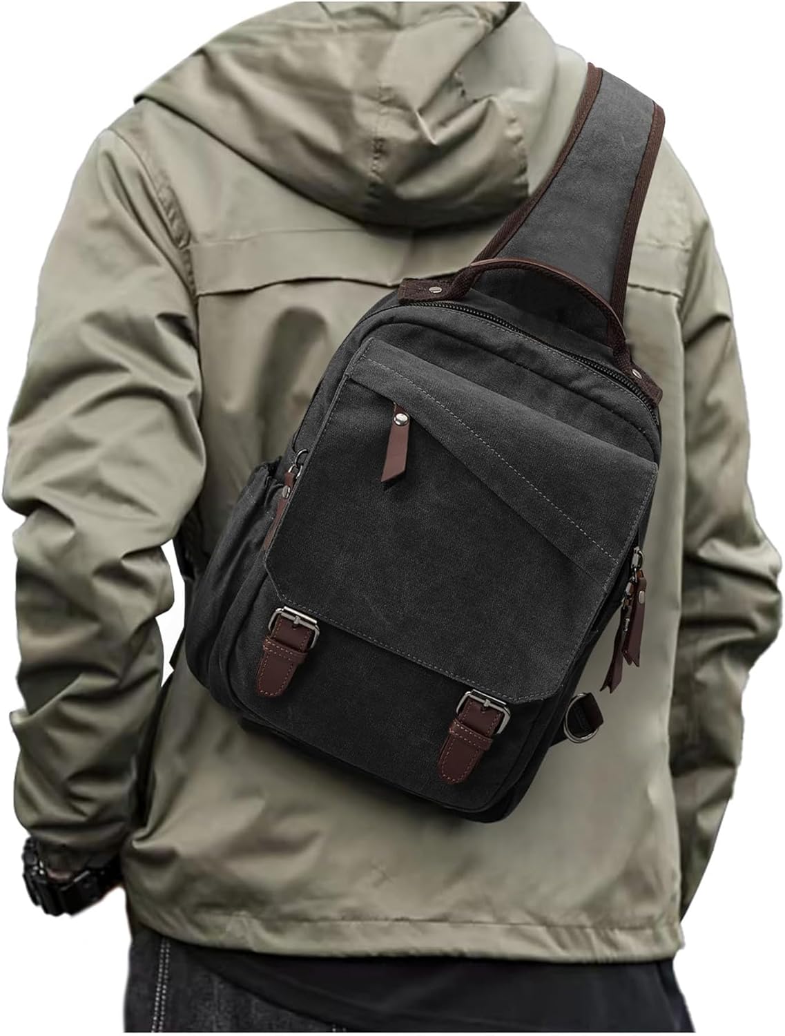 Messenger bag for Men,Small Sling Crossbody Backpack Shoulder Bag for Men Women,canvas Strap Backpack Sling Bag Messenger bag for Men,Small Sling Crossbody Backpack Shoulder Bag for Men Women,canvas Strap Backpack Sling Bag