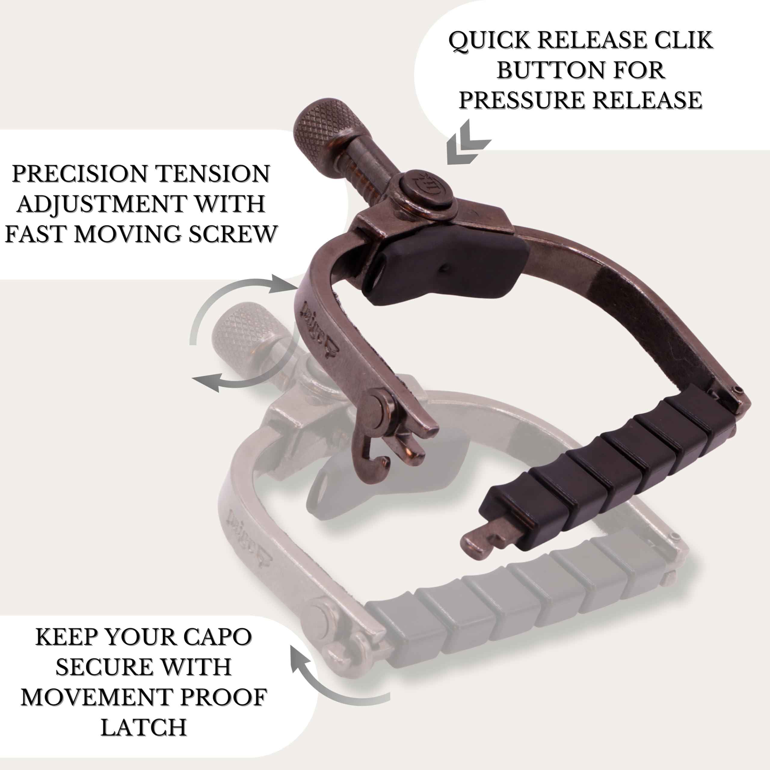 Paige Clik Capo PC-6W-ETI 6-string wide