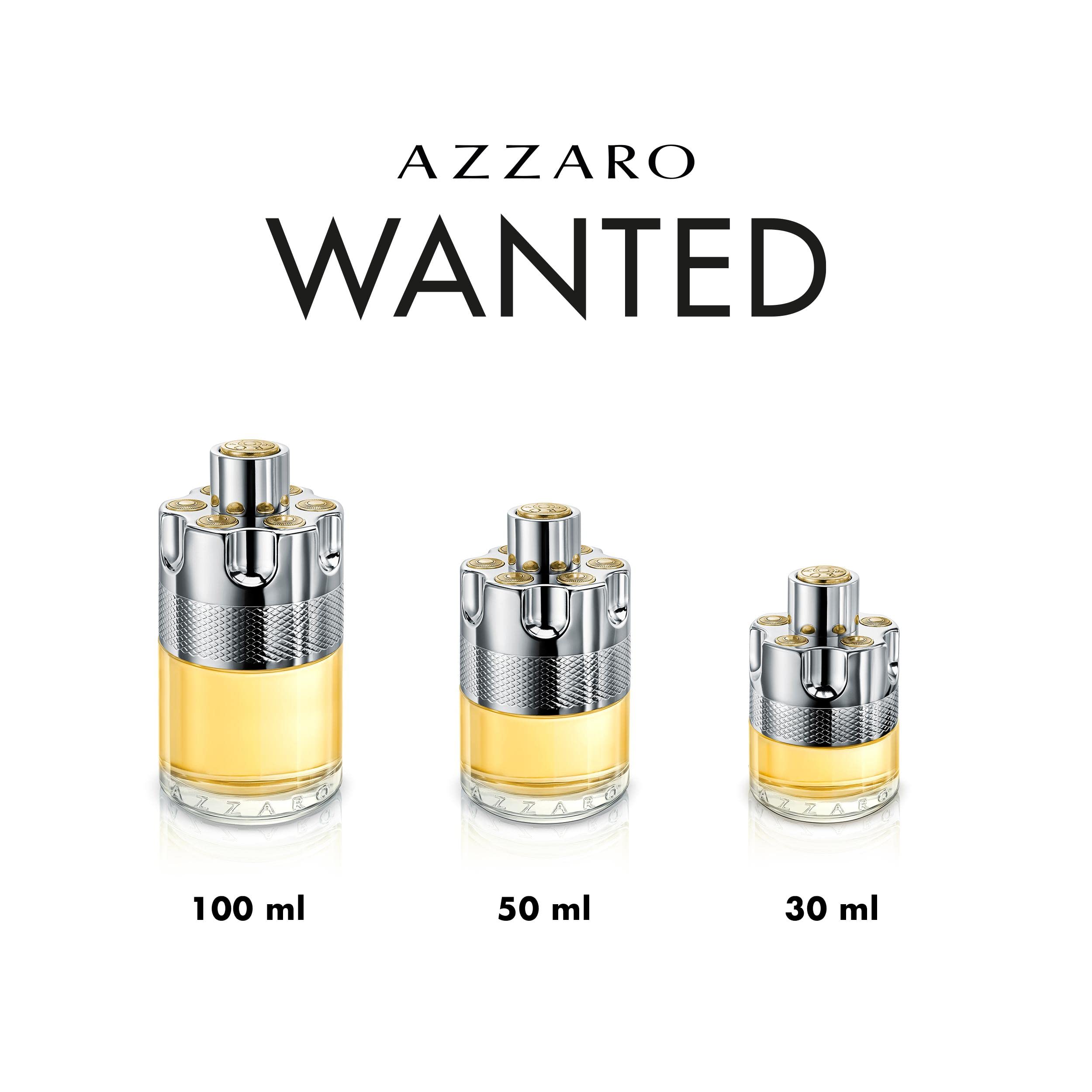 Azzaro Wanted, Agua de Colonia en Vaporizador Spray para Hombre, Fragancia Cítrica-Amaderada