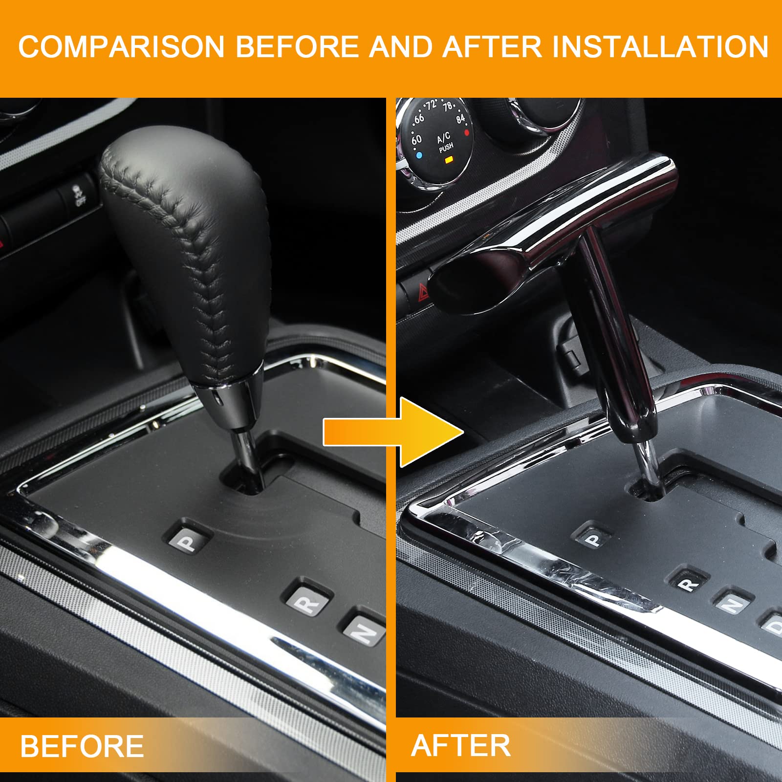 Hoolcar THandle Gear Shift Knob Handle Heavy Duty Gear Shift Handle