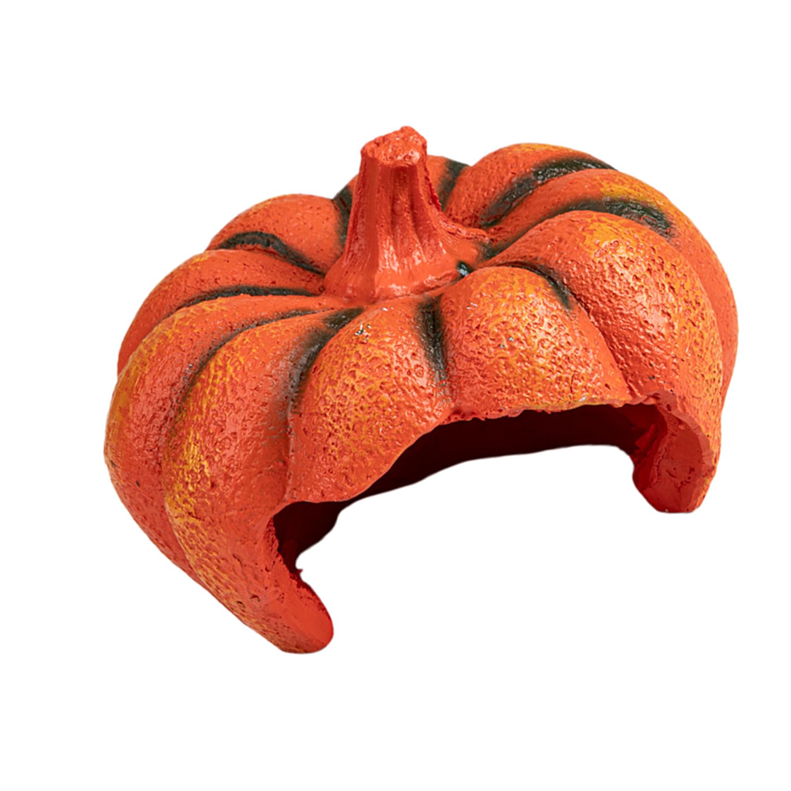 Plcpdm Squash Terrarium Pet Cave Decor For Small Turtles And Fish, Resin Tree House Aquarium Ornament For Habitat Displays Setup Vivarium Shelter Terrarium Ornament Aquarium Cave Small Pet Supplies Turtle Habitat