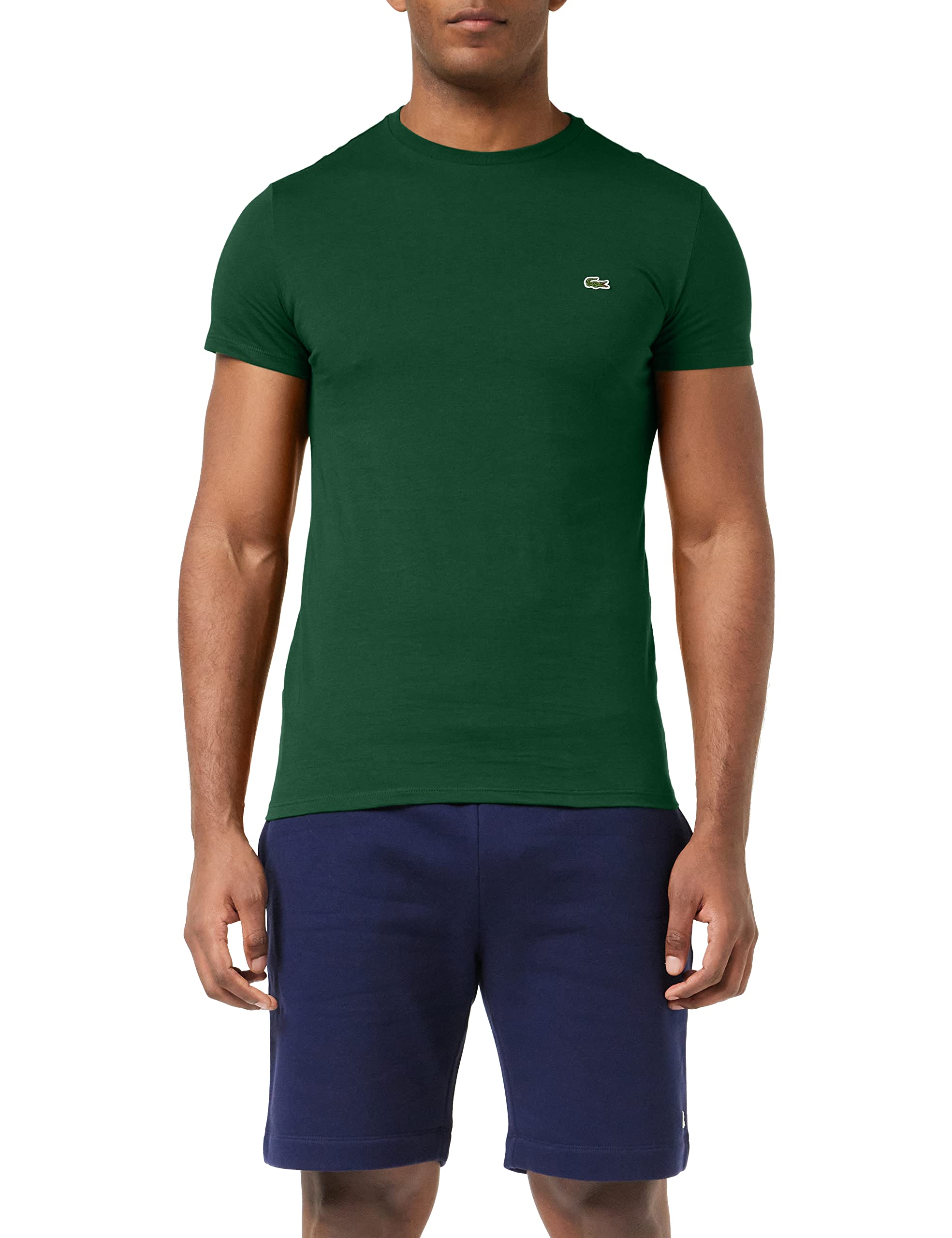 Lacoste Men's Green Classic Crew Neck T-Shirt
