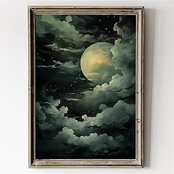 Amazon.com: AISSPINGET Gothic Landscape Dark Academia