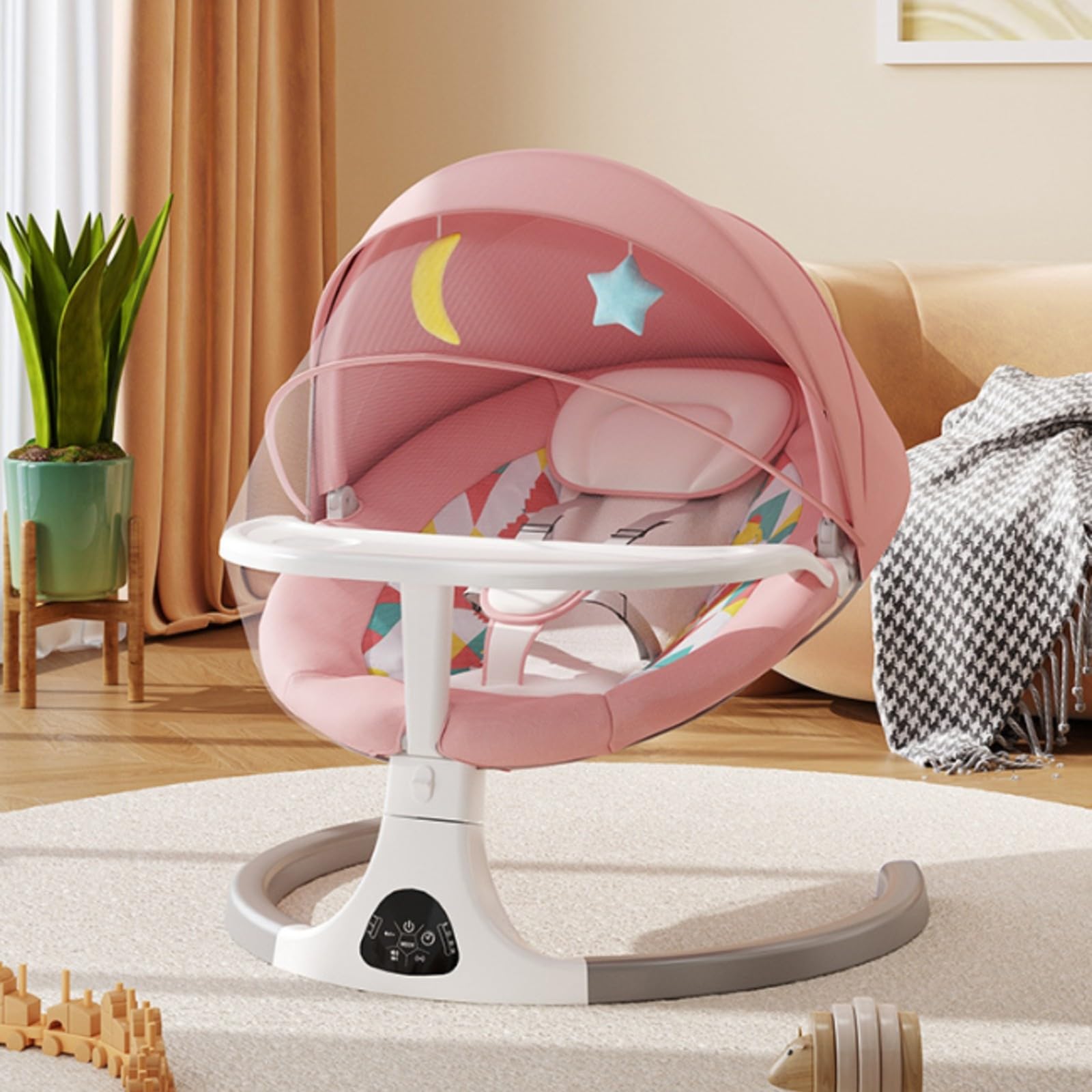 Milageto Silla Mecedora Eléctrica Reclinable | Asiento Acolchado, Mueble, para Casa