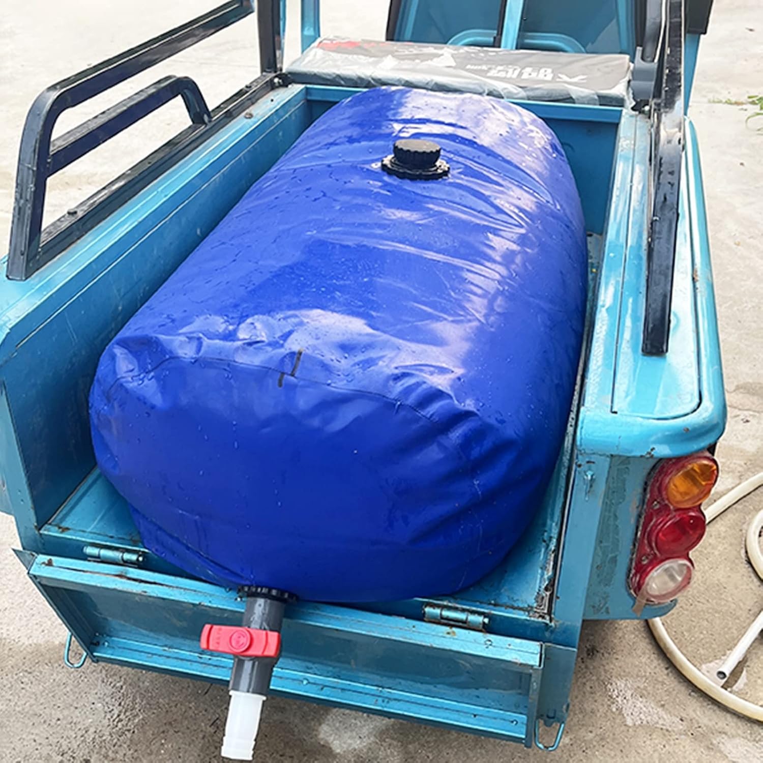 Water Storage Bag Truck Water Tank 35 50 100 200 500 800 1000 Gallon, Soft Foldable Drought-Resistant Water Bag, RV/Garden/Fire-Fighting/Agricultural Water Reservoir ( Size : 0.8x0.43x0.34 m/110 L/29