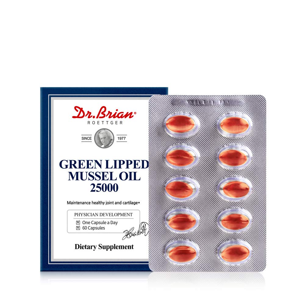 Buy Dr.Brian Green Lipped Mussel Oil s from New Zealand Green Lipped