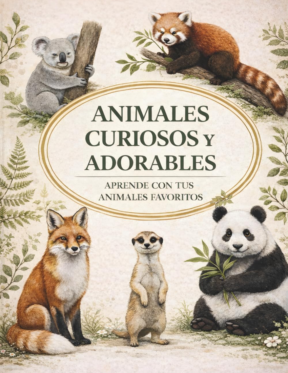 Animales curiosos y adorables: Practica tu lectura con los animales más adorables y curiosos de la naturaleza, ideal para aprender a leer y fomentar la lectura