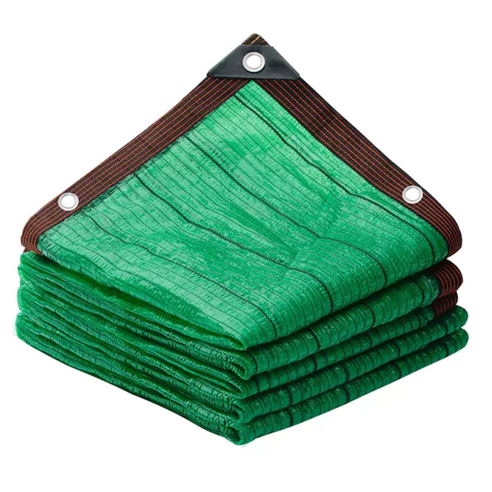 Bâche en maille pour terrasse 5x11m créant un espace frais de jardin