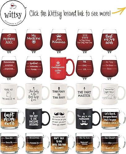 Miniatura 5 de Raising Tiny Humans - Divertida copa de vino para mamá, regalos de cumpleaños para mujeres, esposa, mamá, esposa única, regalo para mamá de parte