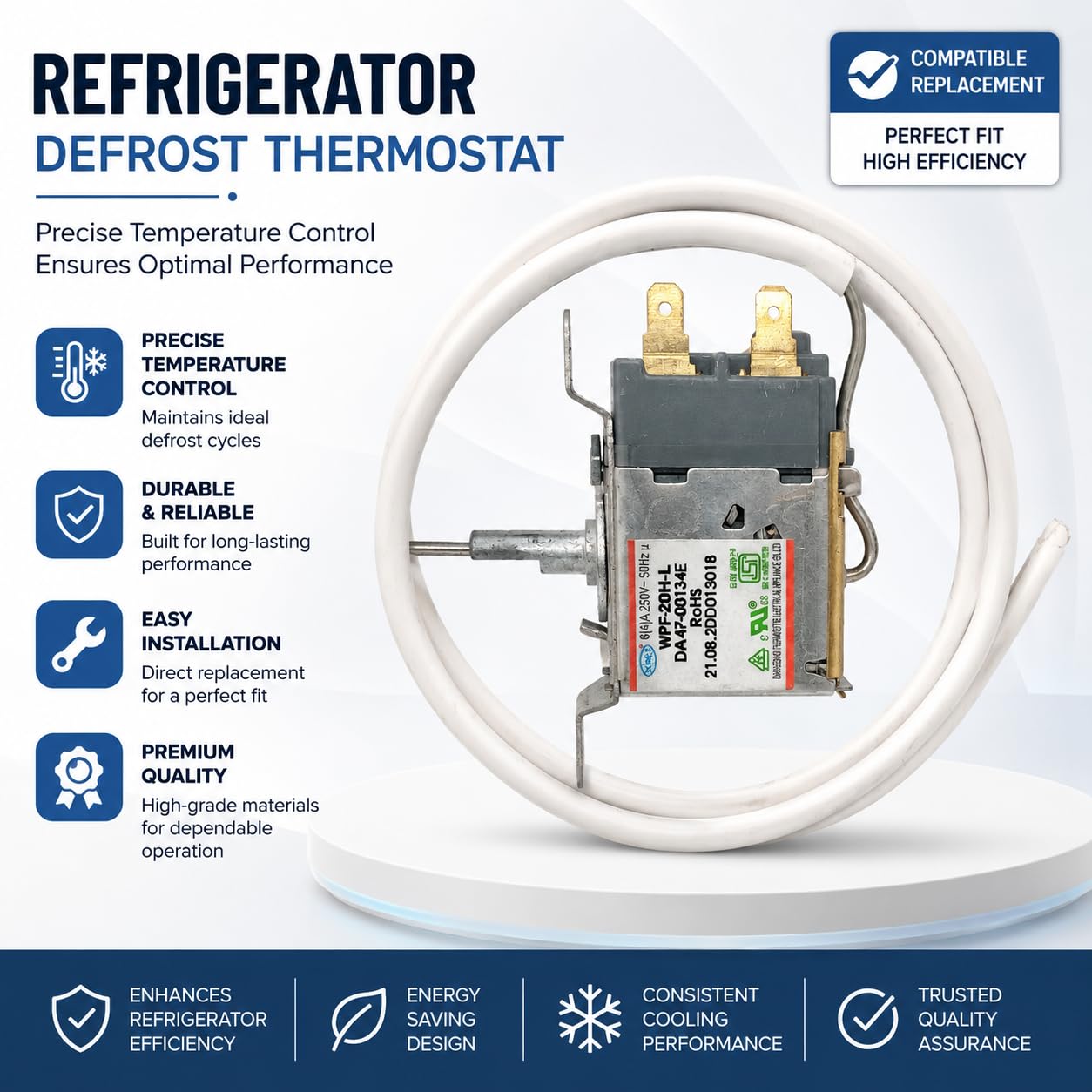 SANAVYA Thermostat - Samsung Refrigerator Replacement -5