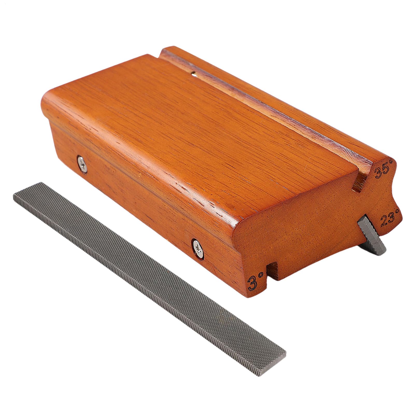 Lime de ponçage chanfreinée avec angles réglables pour violon et basse - 8