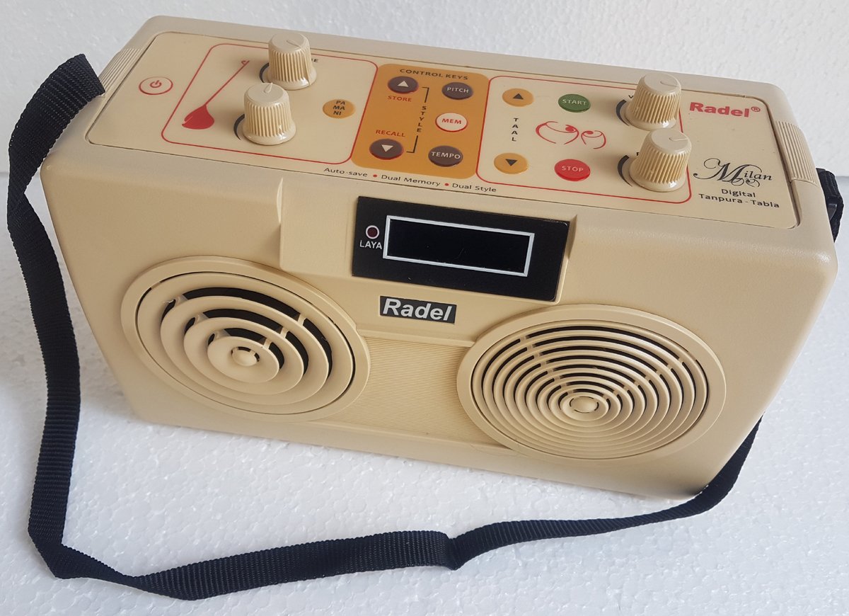 Electronic Tanpura/Tabla RADEL Milan Digital Tabla Plus Tanpura