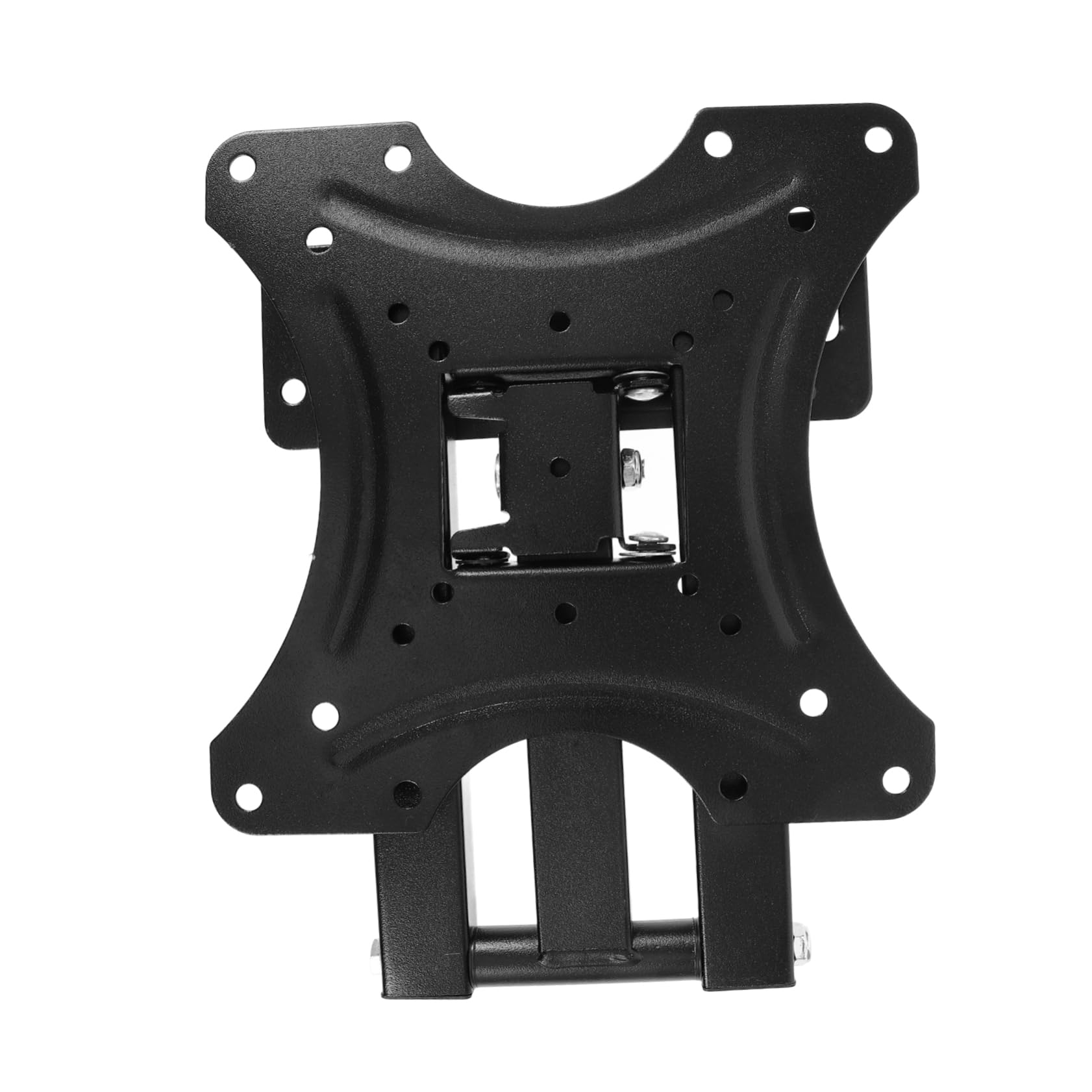 Support mural pivotant écran 32 à 43 pouces en métal noir orientable et robuste - 8