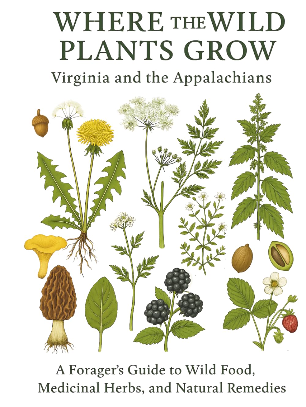 Where the Wild Plants Grow: Virginia and the Appalachian: A Forager’s Guide to Wild Food, Medicinal Herbs, and Natural Remedies (Where the Wild Plants