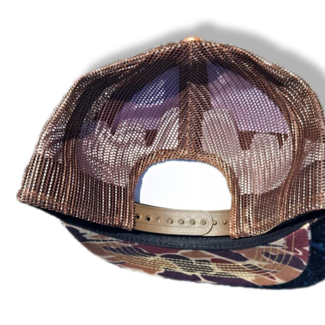 ThatsRad Kid's 7 Panel Camo Snapback Hat