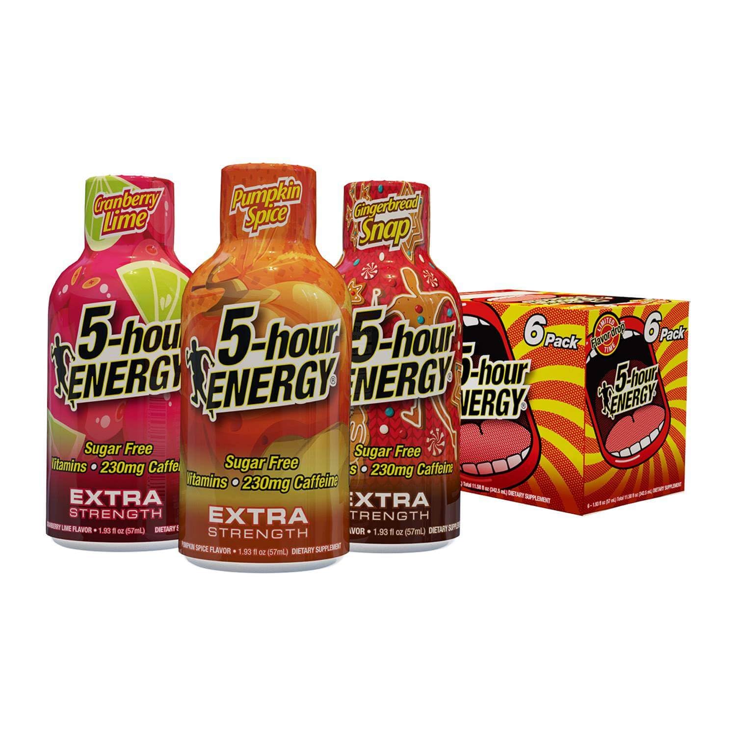 Amazon.com : 5-hour ENERGY Extra Strength Holiday Flavors Variety
