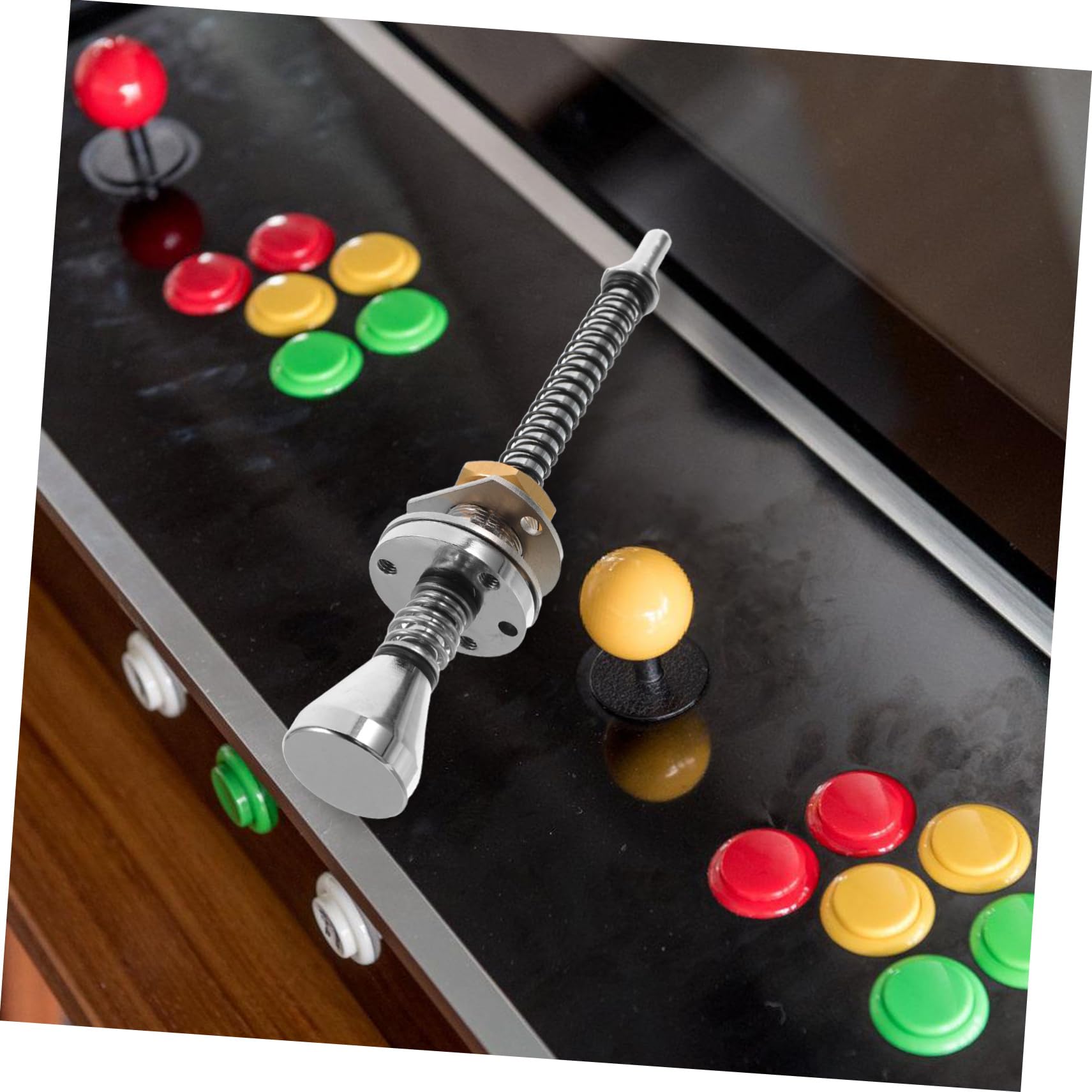 UPKOCH Lance Bille en Alliage Argenté pour Machine de Flipper Levier Stable et Contrôle Fluide, pour Usage Commercial et Occasions de Loisir