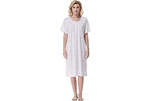 Miss Elaine Comfy Cotton Nightgowns for Women