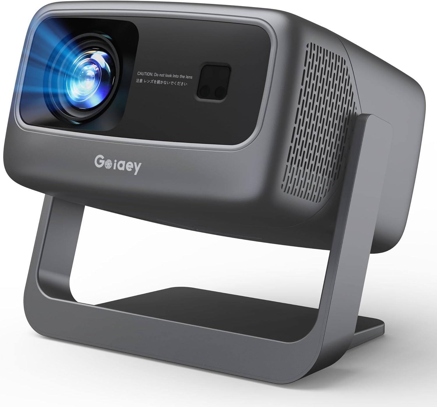 4K-Projector [1500 ANSI/ Official-NetfIix/360°Stand] Outdoor Projector with WiFi 6
