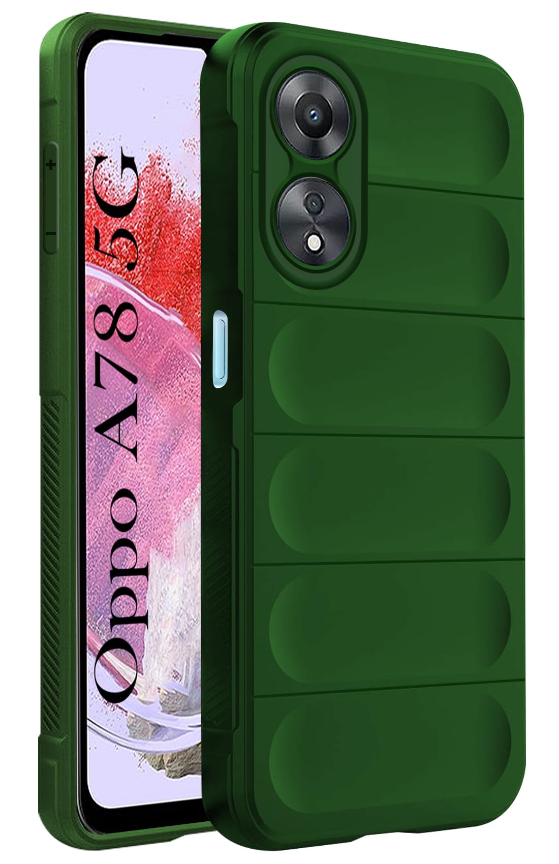 Jkobi Back Cover Case for Oppo A78 5G (Matte Liquid Silicone | Camera Protection | Shockproof | Green) (B0CM6PSX6D) Amazon Price History, Amazon Price Tracker