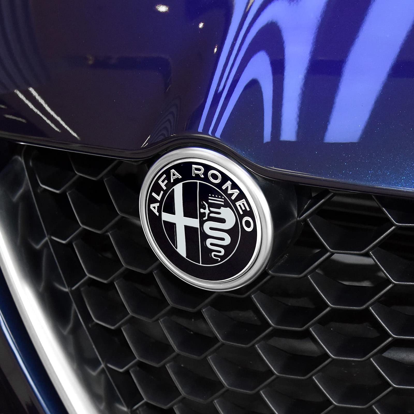 4X60mm Quatrefoil Logo Auto Wiel Center Hub Caps voor 147 155 156 159 166 4C 8C Brera Giulia Giulietta Mito Stelvio Spider GT Etc. kopen vanaf een prijs van 6.76