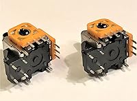 Vista 7 de JAO True OEM Quality Joystick analógico de repuesto paquete de 2 compatible con Xbox One X S Elite PS4 Switch Pro Controllers con macetas de 10 K