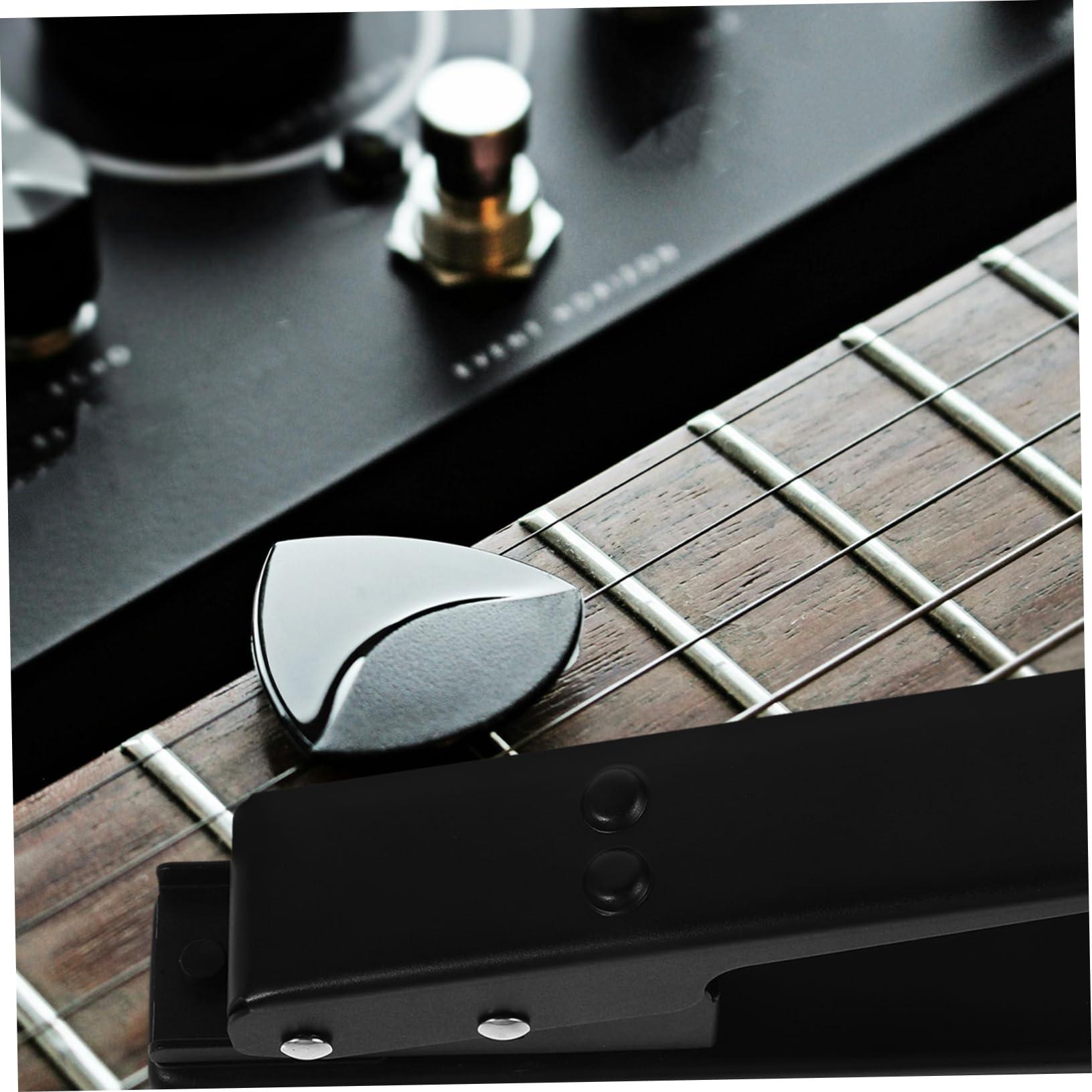 ERINGOGO 1 Juego Kit de Perforación de Púas de Guitarra Diy Material Herramienta Personalizar Púas de Guitarra Accesorio Músicos